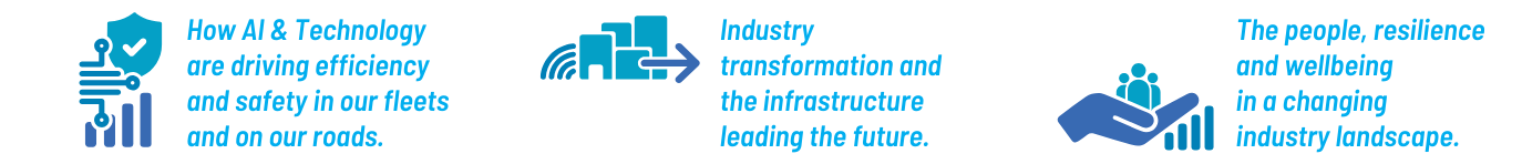 AI & technology, industry transformation, people and wellbeing