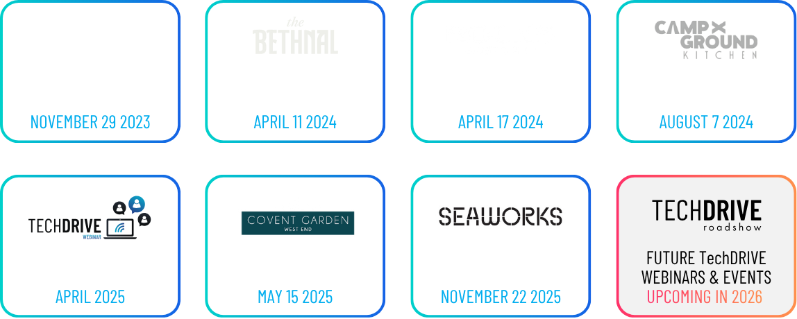 Previous TechDRIVE venues and events